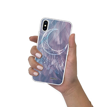 Avis Evetane Coque iPhone X/Xs 360 intégrale Lune Attrape Rêve Tendance