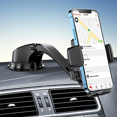 Avis XO Support Voiture pour Smartphone Tableau de Bord Pare-Brise Rotatif à 360°  Noir