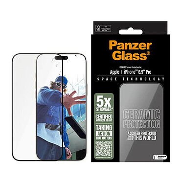 Acheter Panzer Glass Protection d'Écran pour iPhone 16 Pro Max UWF Oléophobe Transparent