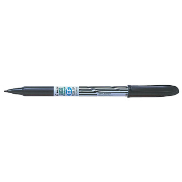 PILOT Marqueur Permanent SCAN EF pointe Fibre Extra Fine Noir x 12