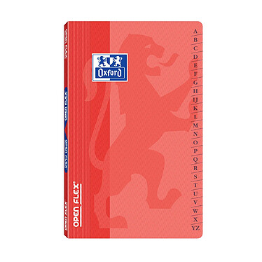 Avis OXFORD Répertoire OPENFLEX 9x14cm Piqûre 96 pages 90g petits carreaux Coloris aléatoire