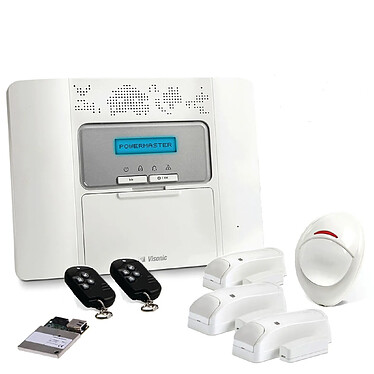 Visonic - POWERMASTER KIT3 IP - Alarme maison sans fil IP PowerMaster 30 - Kit 3