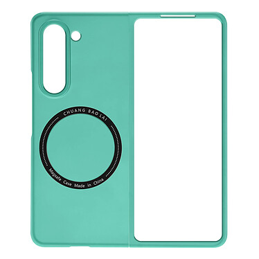 Avizar Coque MagSafe pour Samsung Galaxy Z Fold 5 Rigide Design Fin  Turquoise