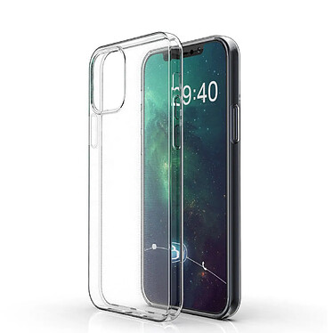 Evetane Coque iPhone 12/12 Pro (6,1 pouces) souple en silicone transparente Motif pas cher