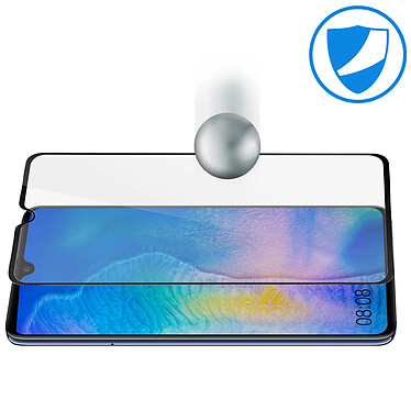 Acheter Avizar Film verre trempé Noir pour Huawei Mate 20