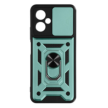 Avizar Coque pour Xiaomi Redmi Note 12 5G avec Cache caméra et Bague Support Vidéo  Vert