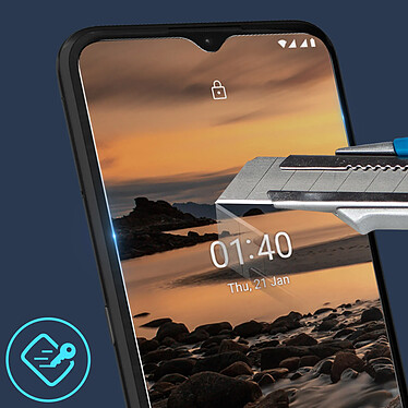 Avis Avizar Film Écran Nokia 1.4 Verre Trempé 9H Anti-traces Transparent