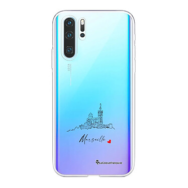 LaCoqueFrançaise Coque Huawei P30 Pro/ P30 Pro New Edition silicone transparente Motif Marseille Notre Dame ultra resistant