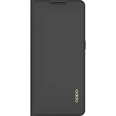 Oppo Étui pour Oppo Reno 6 Pro Folio Flip Cover avec Porte-cartes Noir