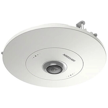 Hikvision - Caméra IP Fisheye 12MP encastrable