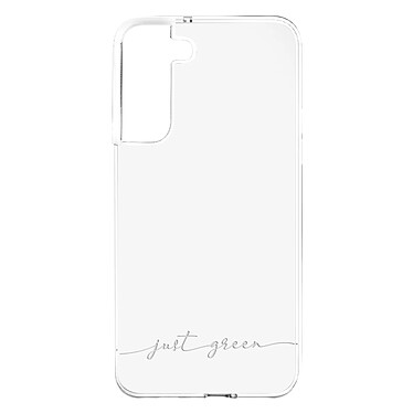 Just Green Coque pour Samsung Galaxy S22 Plus Recyclable  transparent