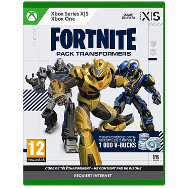 Fortnite Pack Transformers Xbox Series X/S / Xbox One - 1000 V-Bucks inclus !