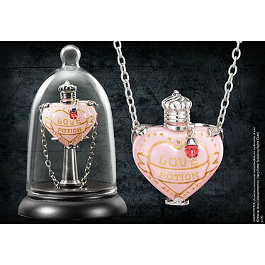 Harry Potter - Pendentif Love Potion avec présentoir