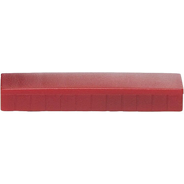 MAUL Boite de 10 Aimants MAULsolid 54x19 mm Puiss. 1 kg Rouge