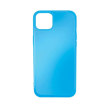 Muvit Coque pour iPhone 13 Renforcée Souple Antichoc Bleu