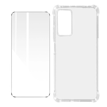 Avizar Pack Protection Pour Xiaomi Redmi Note 11 Pro 5G Coque + Verre Trempé  Transparent