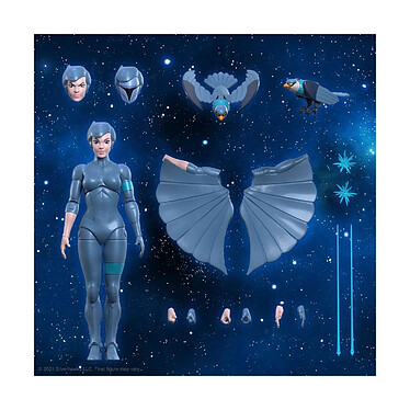 SilverHawks - Figurine Ultimates Steelheart 18 cm pas cher