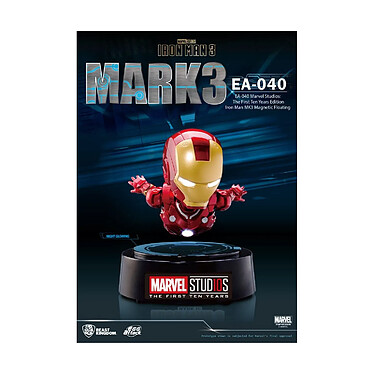 - Iron Man 3 - Diorama lumineux Egg Attack Iron Man Mark III The First Ten Years Edition 16 cm