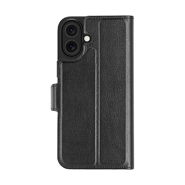 DBRAMANTE1928 Étui pour Apple iPhone 16 Plus Folio Oslo Pro avec Emplacement de Cartes Noir