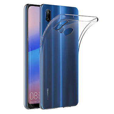 Evetane Coque Huawei P20 Lite silicone souple transparente Motif