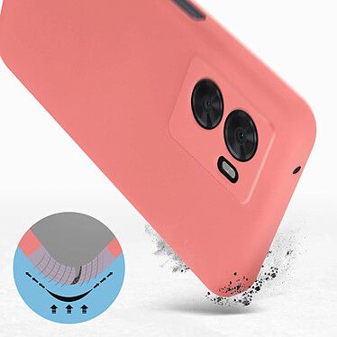 Avis Avizar Coque pour Oppo A77 et A57 Silicone Semi-rigide Finition Soft-touch Fine  Rose