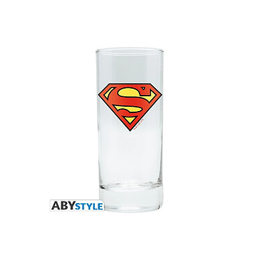 DC COMICS - Verre Superman