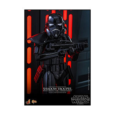 Star Wars - Figurine Movie Masterpiece 1/6 Shadow Trooper avec Death Star Environment 30 cm pas cher