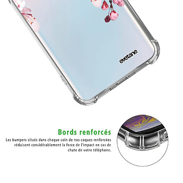 Acheter Evetane Coque Samsung Galaxy S10 anti-choc souple angles renforcés transparente Motif Cerisier