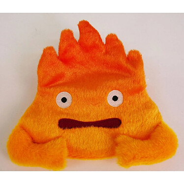 Le Château ambulant - Porte-monnaie peluche Calcifer 12 cm