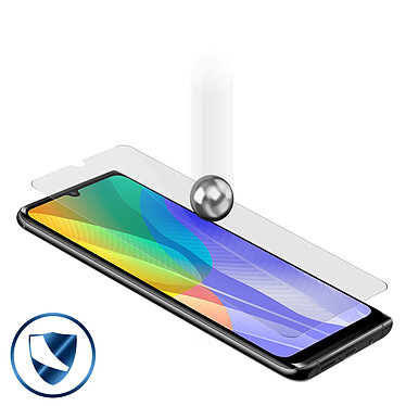 Avizar Film Huawei Y6p / Honor 9A Verre Trempé 9H Antichoc Anti traces Transparent pas cher