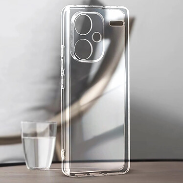 Acheter Avizar Coque pour Xiaomi Redmi Note 13 Pro Plus Caméra Protégée Silicone Fin Transparent