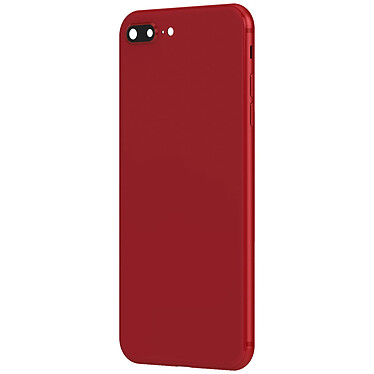 Clappio Châssis iPhone 8 Plus avec Vitre arrière de remplacement Rouge