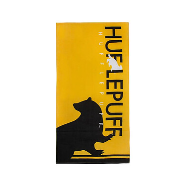 Harry Potter - Serviette de bain Hufflepuff 140 x 70 cm