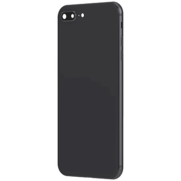 Clappio Châssis iPhone 8 Plus avec Vitre arrière de remplacement Noir