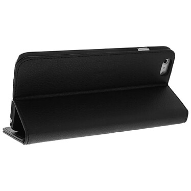 Avizar Housse Etui Folio Portefeuille pour Apple iPhone 6 Plus - Noir pas cher