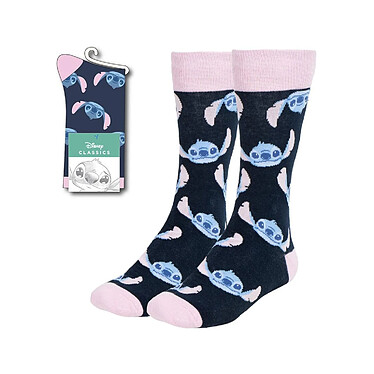 Lilo & Stitch - Paire de chaussettes Stitch's Face Rosa 36-43