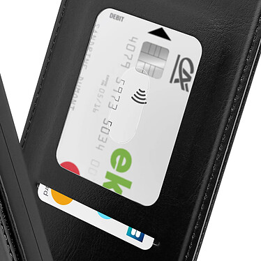 Avis Avizar Étui Clapet Vertical pour Motorola Edge 50 Ultra Porte-cartes Noir