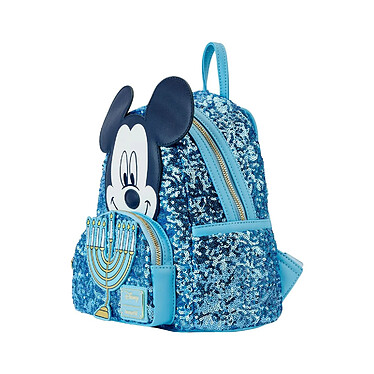 Avis Disney - Sac à dos Mickey Mouse Happy Hanukkah Menorah by Loungefly