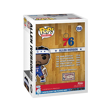 Avis NBA Legends - Figurine POP! Figurine Allen Iverson (2005) 9 cm