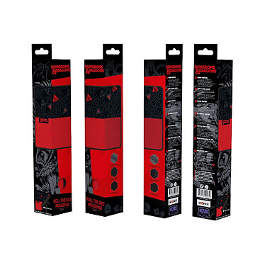 Avis Dungeons & Dragons - Tapis de souris Red & Black