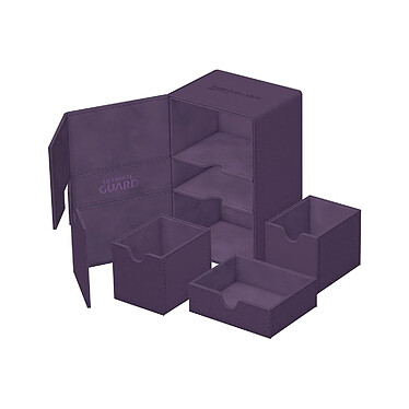 Ultimate Guard - Twin Flip`n`Tray 160+ XenoSkin Monocolor Violet