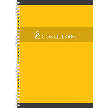 Acheter CONQUÉRANT Cahier spiralé A4 Seyés 180 Pages 70g Coloris Aléatoire x 5