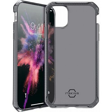 Itskins Coque pour iPhone 11 Pro semi-rigide Spectrum Clear Noir transparent