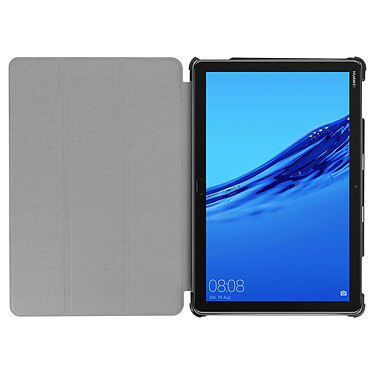 Avizar Housse Huawei MediaPad M5 Lite Etui Clapet Folio Support Video Noir pas cher