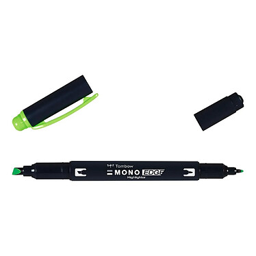 TOMBOW Surligneur Double Pointe MONO edge vert x 4