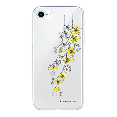 LaCoqueFrançaise Coque iPhone 7/8/ iPhone SE 2020 360 intégrale transparente Motif Fleurs Cerisiers Tendance