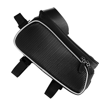 Avizar Support vélo pour Smartphone avec Housse étanche Espace de rangement Taille XL  Noir