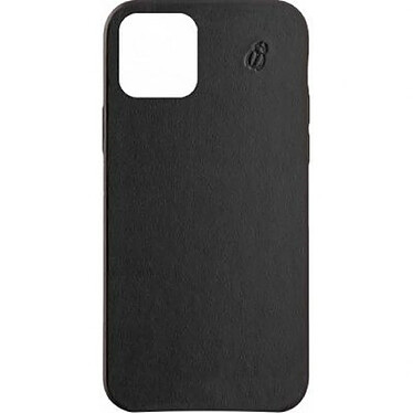 BEETLECASE Coque pour iPhone 12 / 12 Pro Premium en Cuir Noir