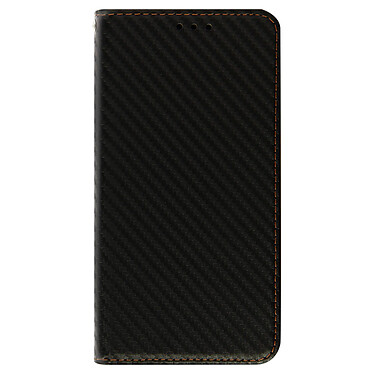 Avizar Housse pour Samsung Galaxy S23 Porte-cartes Support Vidéo Effet Carbone  Noir