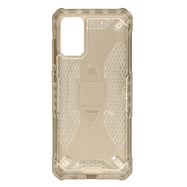 Avizar Coque Samsung S20 Antichoc Silicone Nid d'abeille Renforcé Gris Translucide